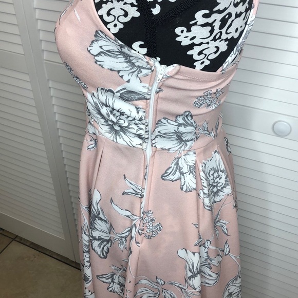 Midnight Doll Floral Fit & Flare Dress Size 3 NWOT - Picture 3 of 7